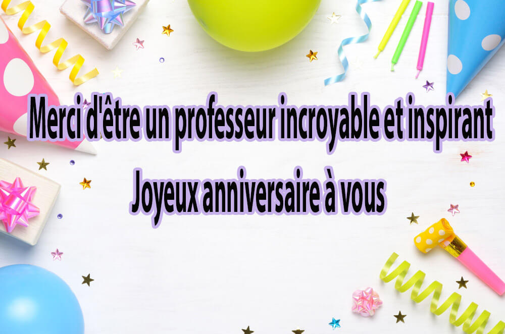 تهنئة عيد ميلاد بالفرنسية لصديقي مع الترجمة