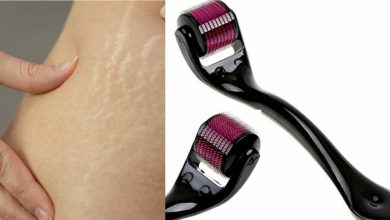 استخدام الديرما رولر لعلاج الخطوط البيضاء