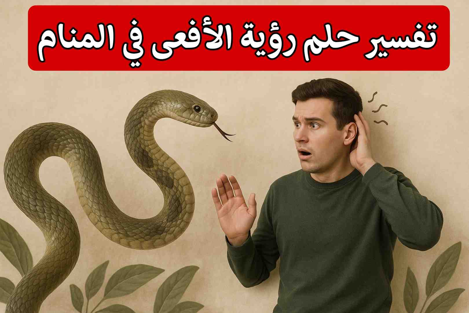 تفسير حلم رؤية الأفعى في المنام