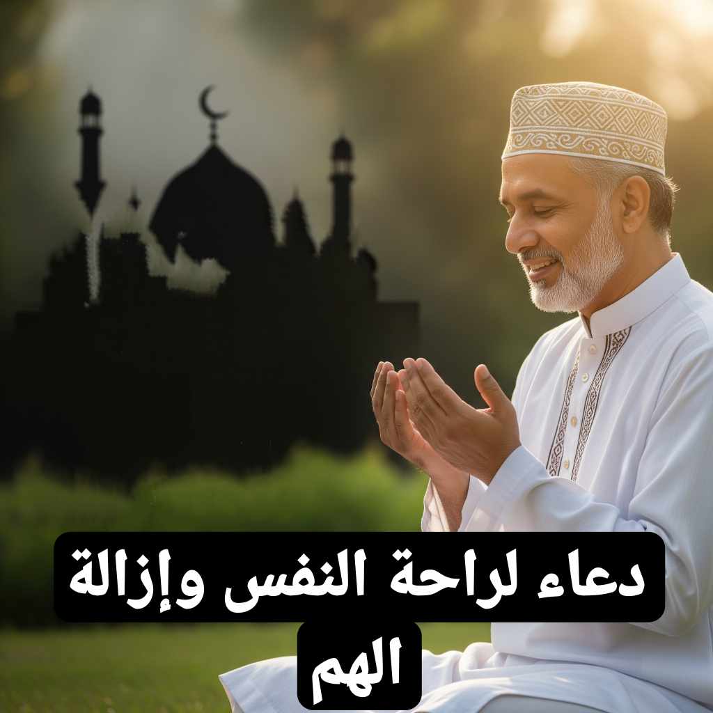 دعاء لراحة النفس وإزالة الهم
