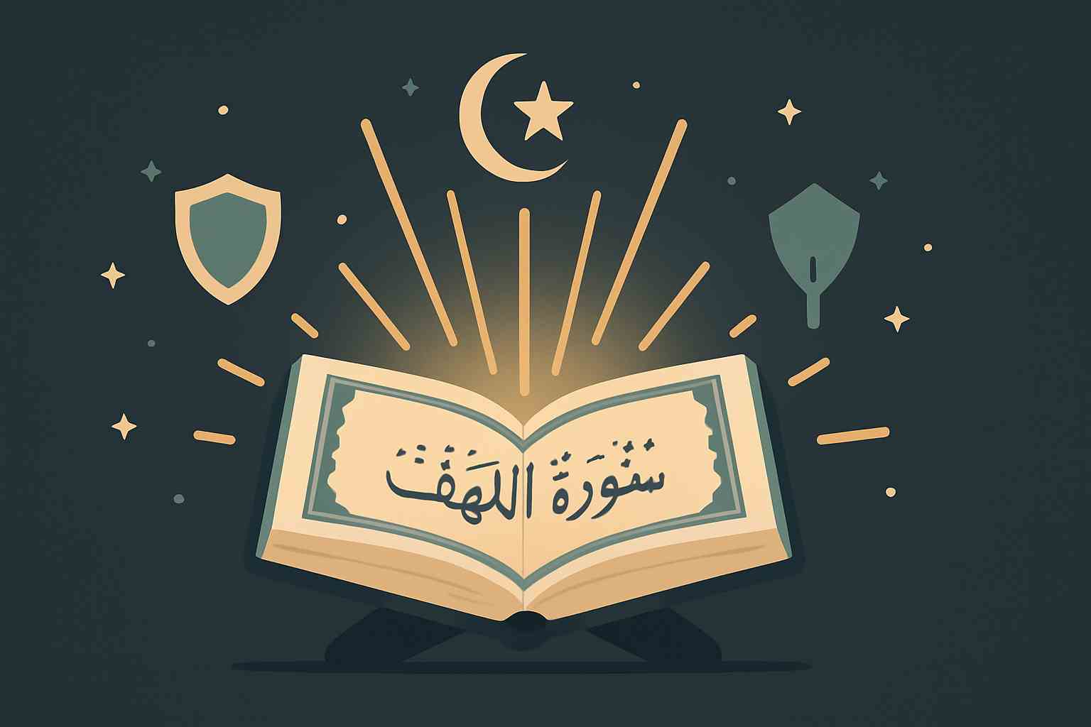 أول عشر آيات من سورة الكهف