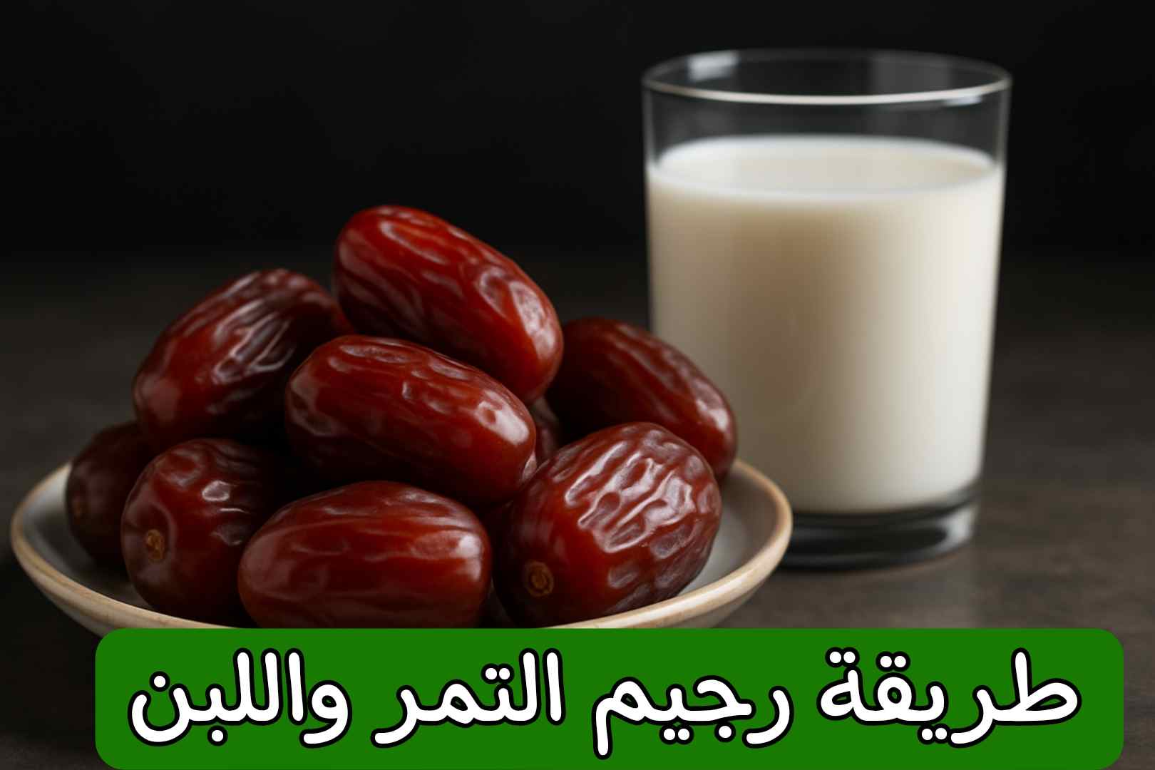 رجيم التمر واللبن لخسارة 4 كيلو في أسبوع