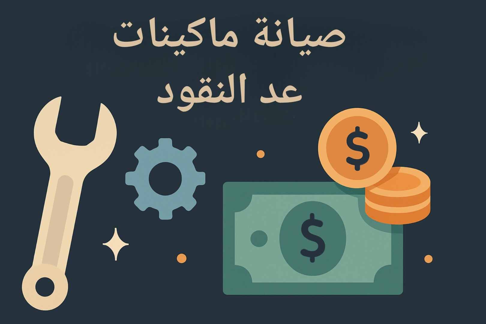صيانة ماكينات عد النقود في القاهرة