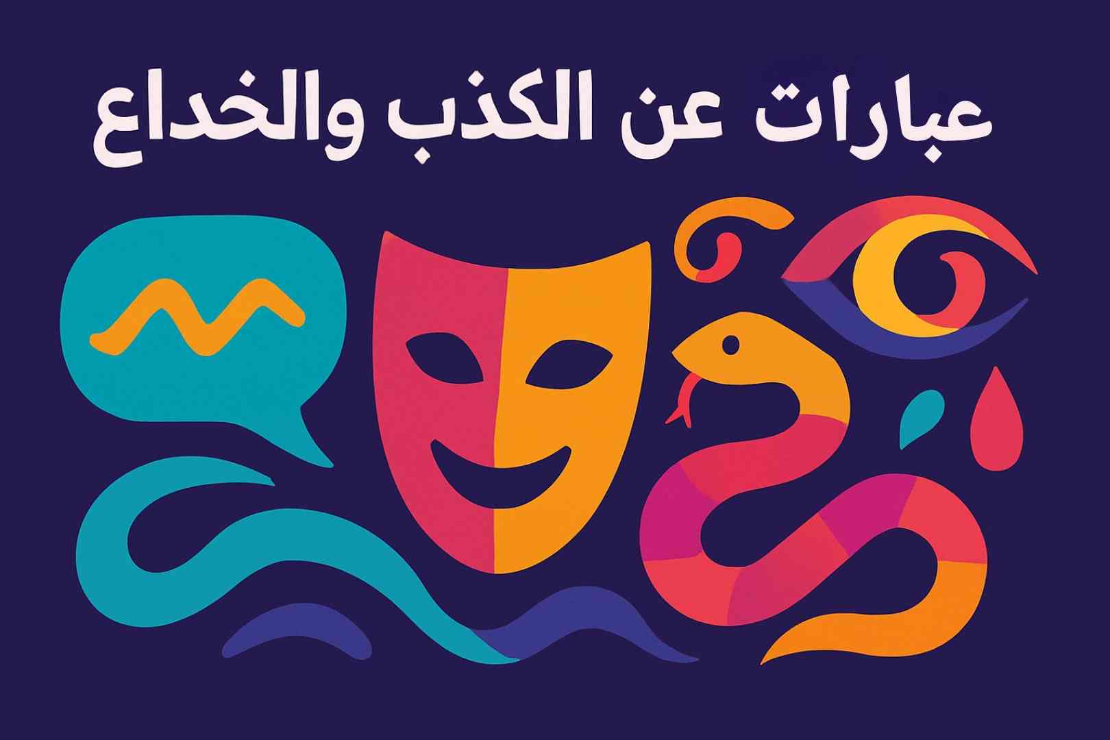 كلام عن الكذب والخداع