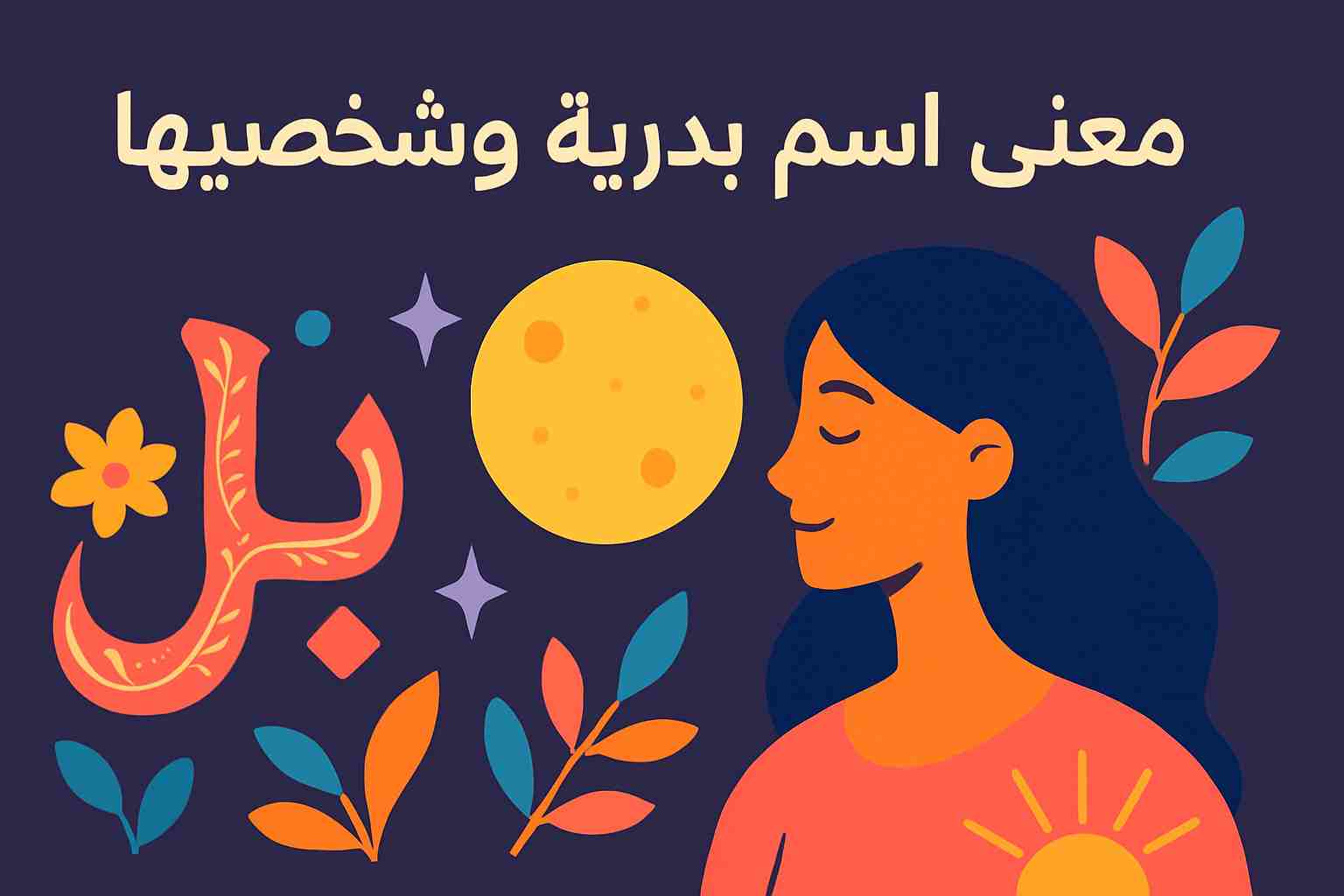 معنى اسم بدرية وشخصيتها