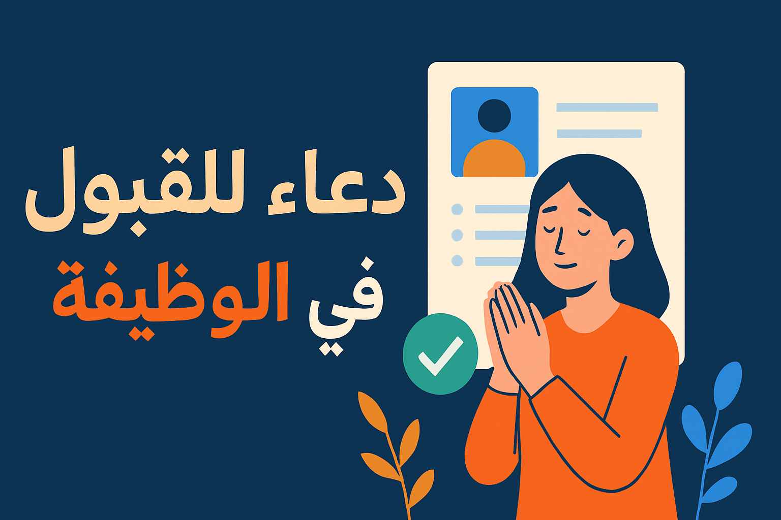 أدعية للقبول في الوظيفة