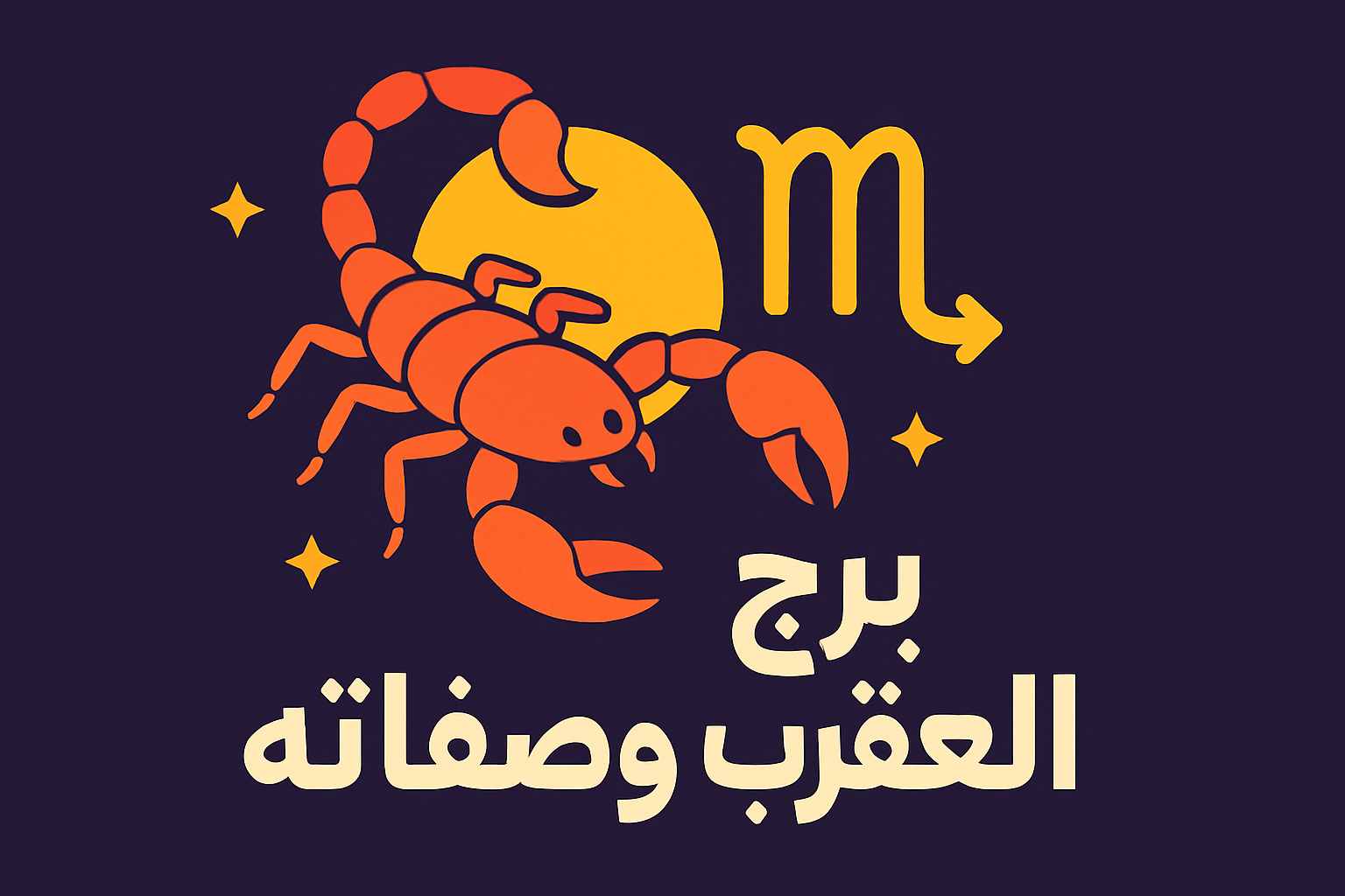 برج العقرب أي شهر بالأرقام
